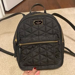 Kate Spade quilted nylon mini backpack